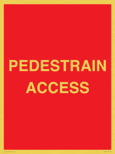 PEDESTRAIN ACCESS